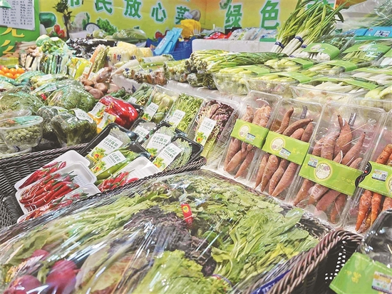 菜品丰富。黑龙江日报全媒体记者 马智博摄