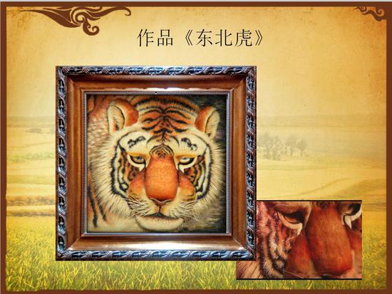 麦秸画作品