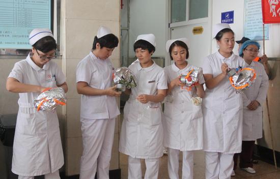 哈市红十字中心医院举办第十三期消防应急疏散