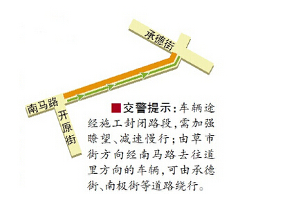 封闭路段