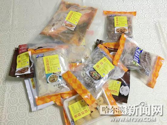 半成品年夜饭很抢手。