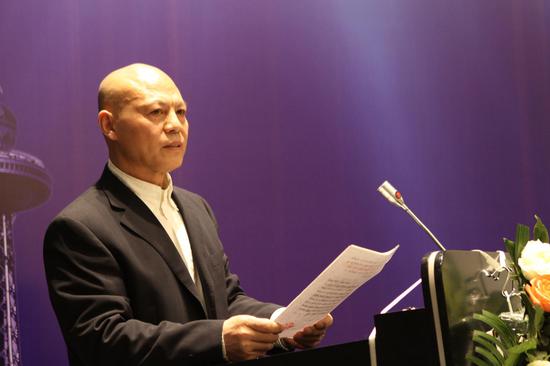 黑龙江省医师协会副会长王太和在成立大会上致辞