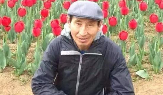 老人受伤前的照片。家属提供