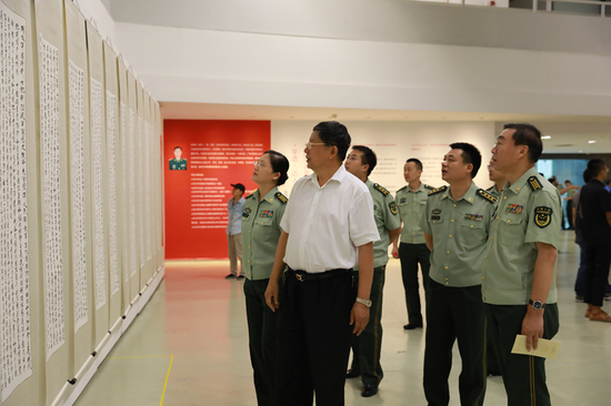 在广东东莞莞城二十一空间美术馆展出现场