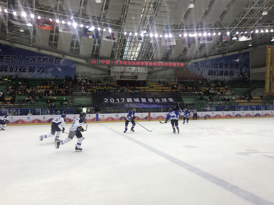2017中国·齐齐哈尔夏季冰球季鹤城国际冰球邀请赛开幕式