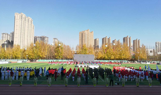 哈尔滨市首届青少年校园足球文化节开幕