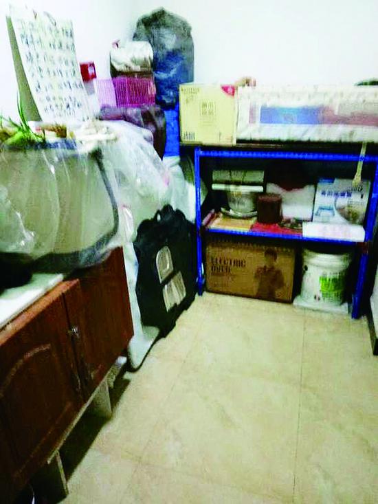 青年城邦小区A5栋1层整改前