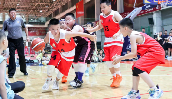 小篮球投出大未来 2023年中国小篮球联赛黑龙江省级决赛开赛