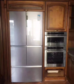 卡萨帝自由嵌入式冰箱:想放哪儿就放哪儿