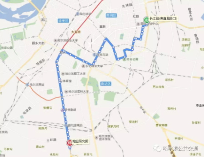68路走向图