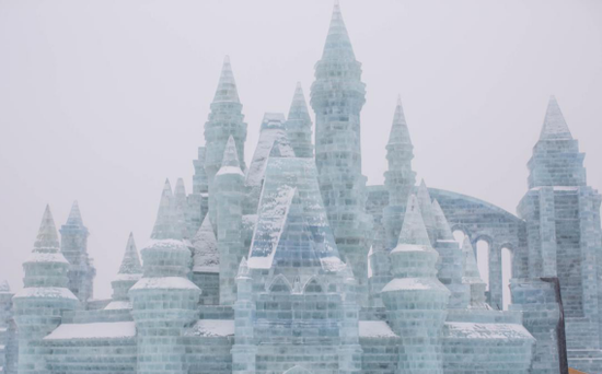 冰雪欢歌 哈尔滨冰雪大世界点亮2019环球跨年