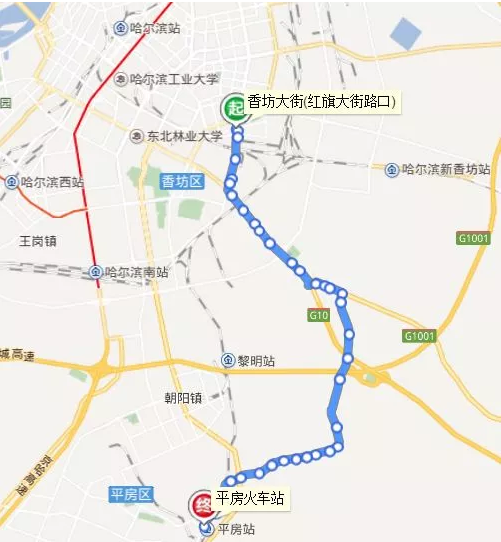 哈尔滨333路公交车更换豪华新车 全程票价3元
