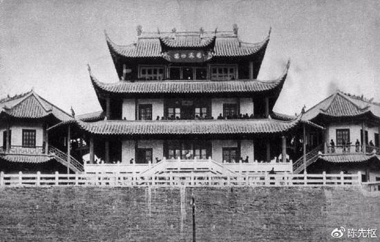 大火前的天心阁