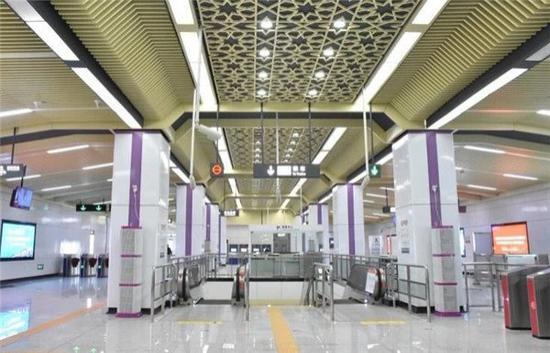 今天11点28分 长沙地铁4号线载客试运营