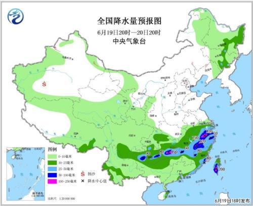 南方暴雨涉及10省份 浙江湖南江西局地有大暴雨