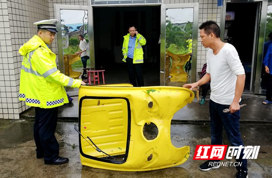 常德一男子驾驶电动三轮车肇事逃逸 当事人被抓送拘