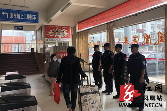 重点场所值守。
