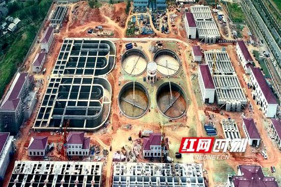 长沙污水处理规模再提升 岳麓污水处理厂二期扩建工程完工