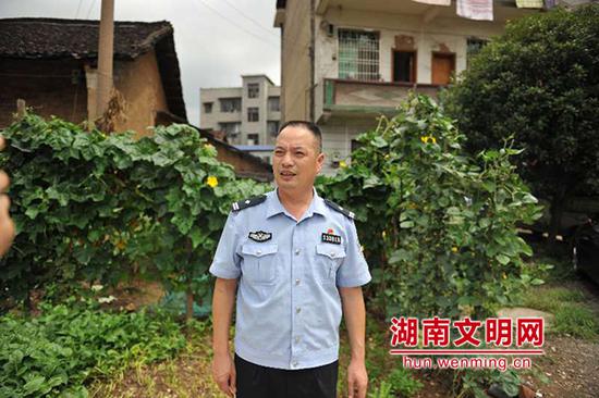 黄其焕,2018年9月当选“湖南好人”。图片来源:湖南文明网