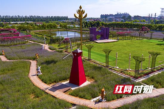 湖南发布休闲农业50个创新创意产品,图为其中的休闲农庄。