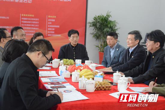 共推湘商文化发展 长沙市工商联主席彭继球在金鹰科技园调研