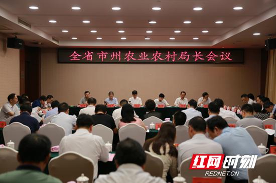 8月3日,全省州农业农村局长会议在祁阳县召开,总结上半年工作成绩,部署下半年工作
