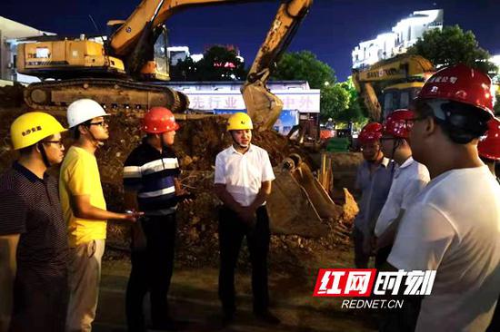 长沙市安监站对受监项目高温 季节施工期间执行“午休令”及夜间施工安全管理情况开展专项督查。