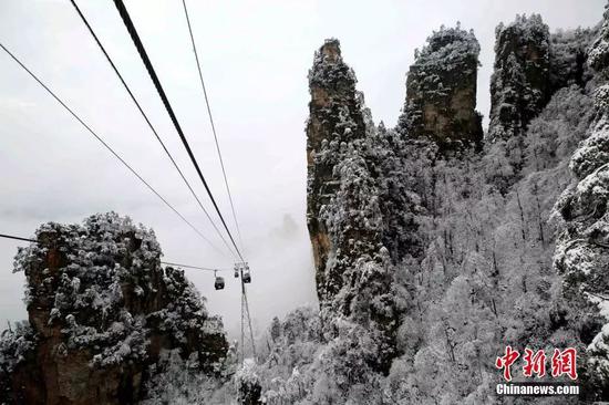 冰雪胜景同样美得窒息。吴勇兵 摄