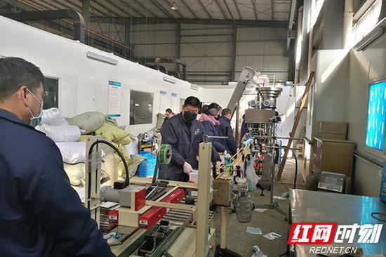 湖南中大中雅医药科技有限公司正式复工生产。
