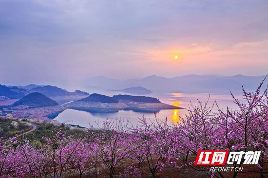 东江湖白廊旅游景区。