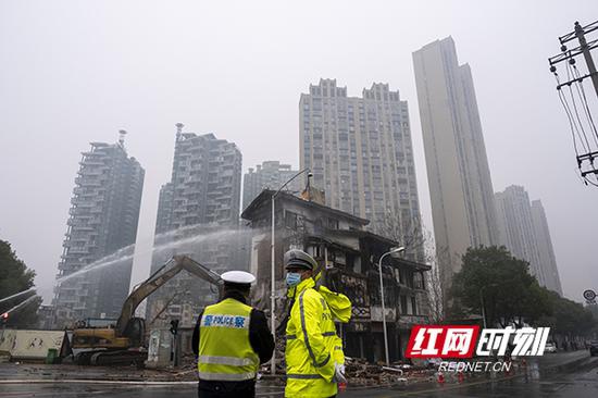 2021年1月5日,湘春路527号即将拆除。