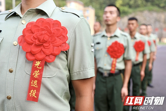 “光荣退役”格外醒目