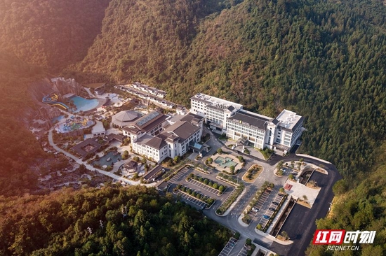 汝城暖水温泉度假区。