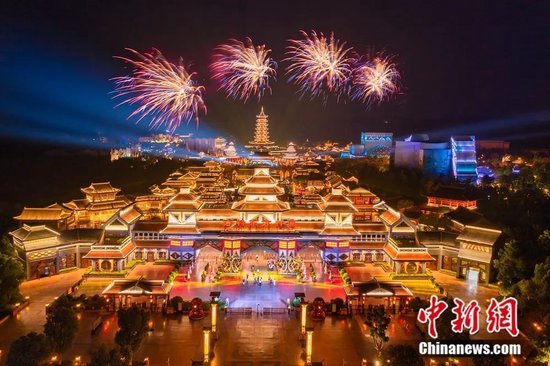 位于宁乡市的长沙方特东方神画
