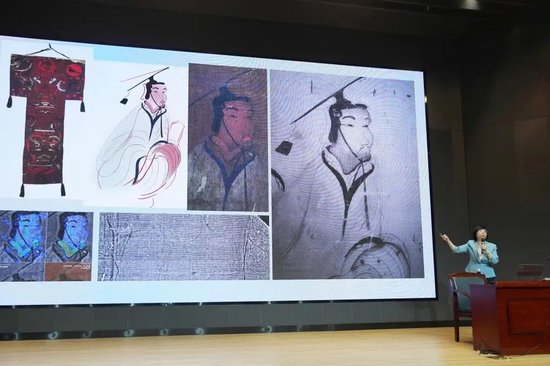 5月16日,湖南博物院马王堆汉墓及藏品研究展示中心主任喻燕姣在湖南博物院发布马王堆最新研究成果