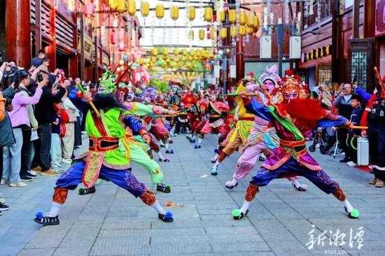 民俗活动（雨湖区委宣传部提供）