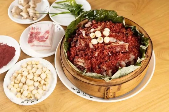 荷香麸子鸡