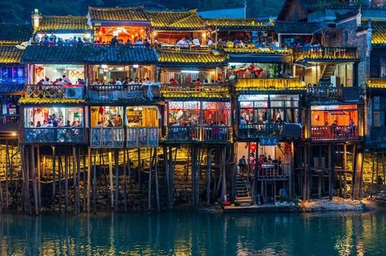 湘西凤凰古城。图/文旅厅推广处