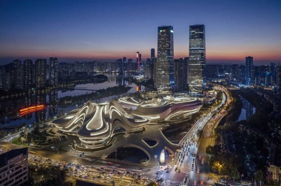 梅溪湖国际文化艺术中心。图/文旅长沙