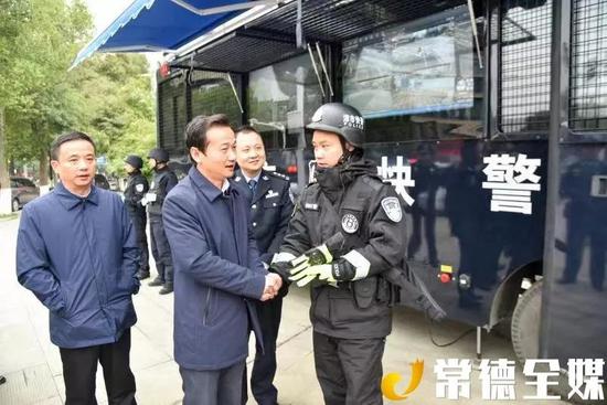 常德“津市快警”正式运行 最快一分钟可到达处警现场