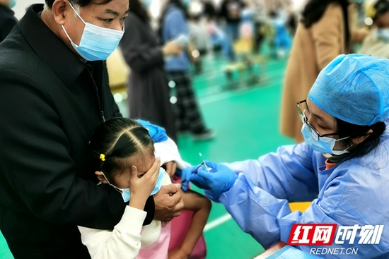 湘潭市稳步推进3至11岁人群接种新冠疫苗工作已接种141万剂次