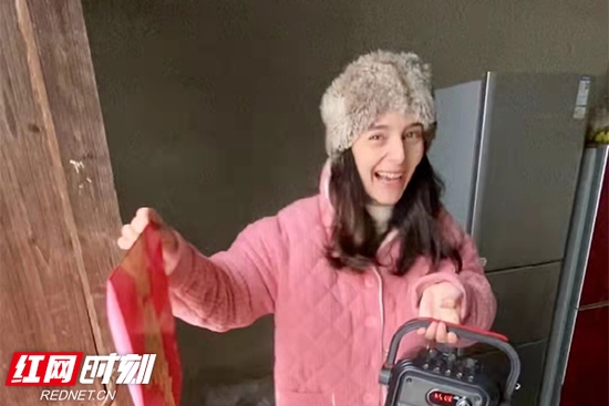 法国姑娘,湖南媳妇梅洛。
