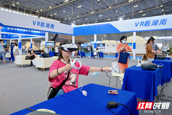 2022年湖南旅博会现场。