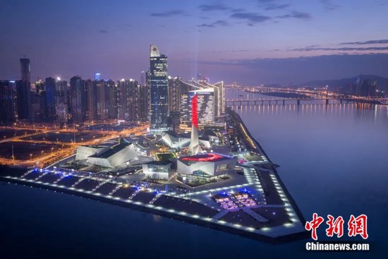 长沙三馆一厅夜景