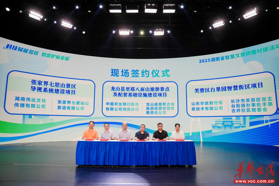 (湖南伟达与七星山景区成功签约)