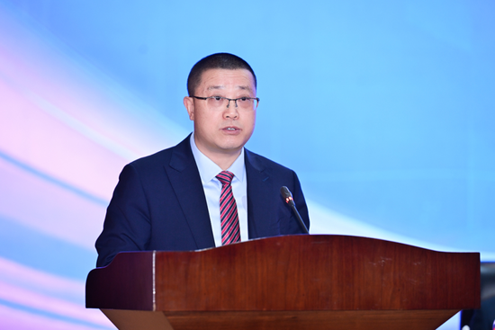 英氏控股集团股份有限公司董事长马文斌现场发言