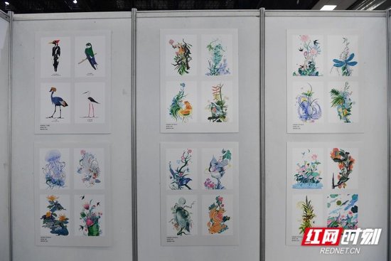 本届展览以“文艺长沙 动漫星城”为主题，集中展出了364件（部）优秀动漫作品。