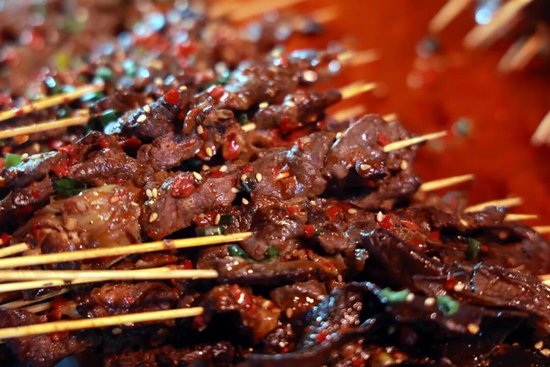 富桥夜市美食。图/文旅益阳