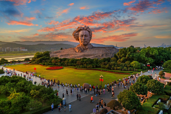 橘子洲。图/文旅长沙