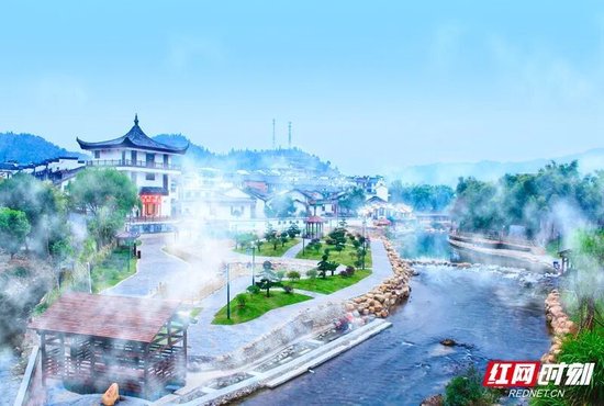 郴州汝城温泉福泉山庄度假旅游区。